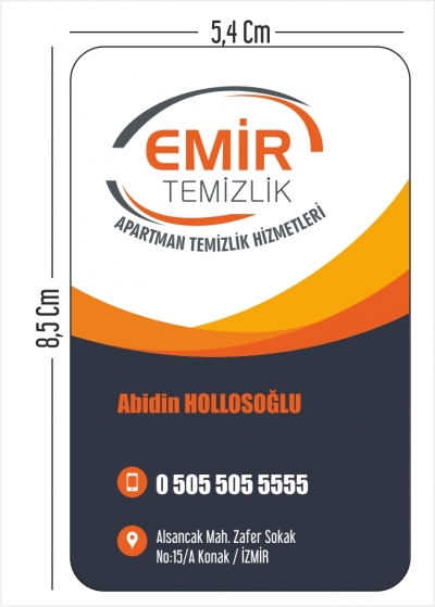 Kartvizit Ölçüleri ?